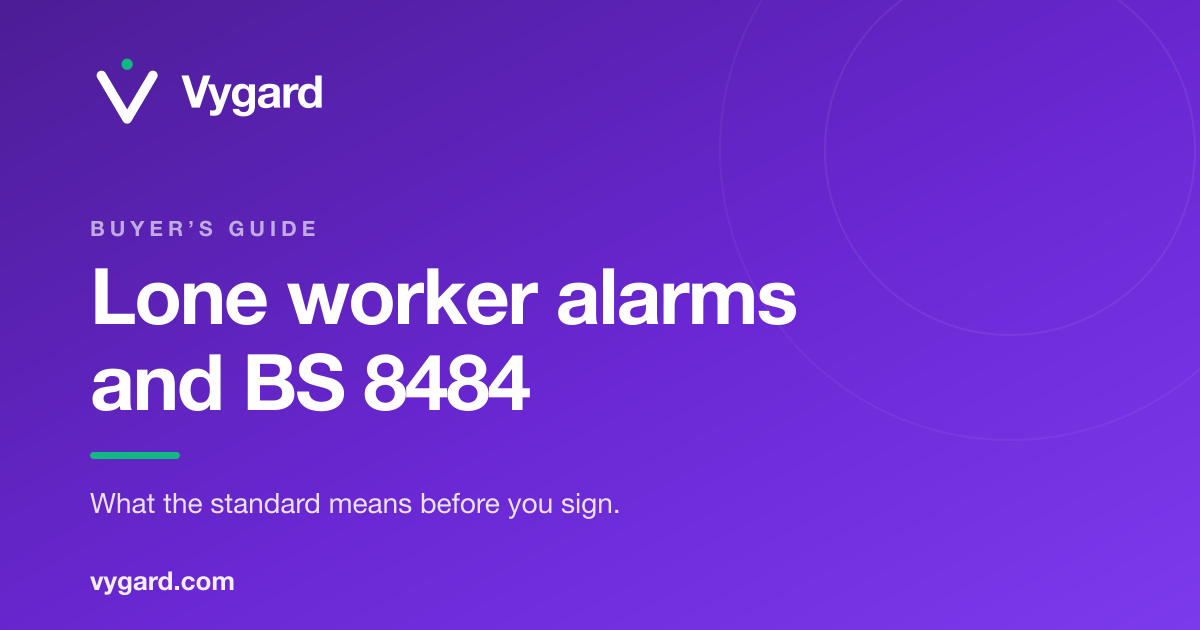 Lone Worker Alarms and BS 8484: What Buyers Actually Need to Know